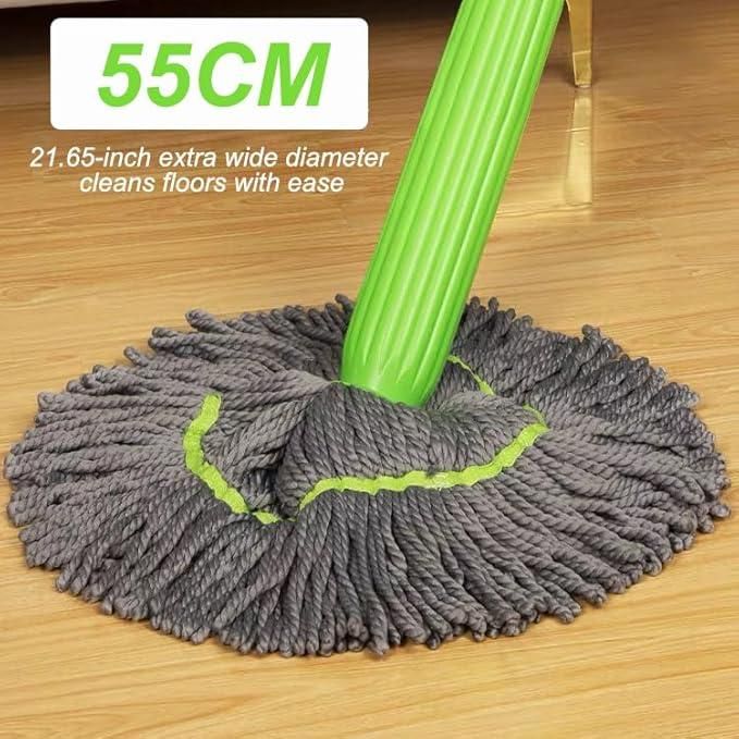 Kleneo™ Self-Twisting Rotating Mop (360° Spin Dry System)