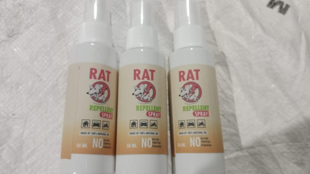 Kleneo™ Rat Repellent Spray (50ml × 2) – Safe, Powerful & Long-Lasting