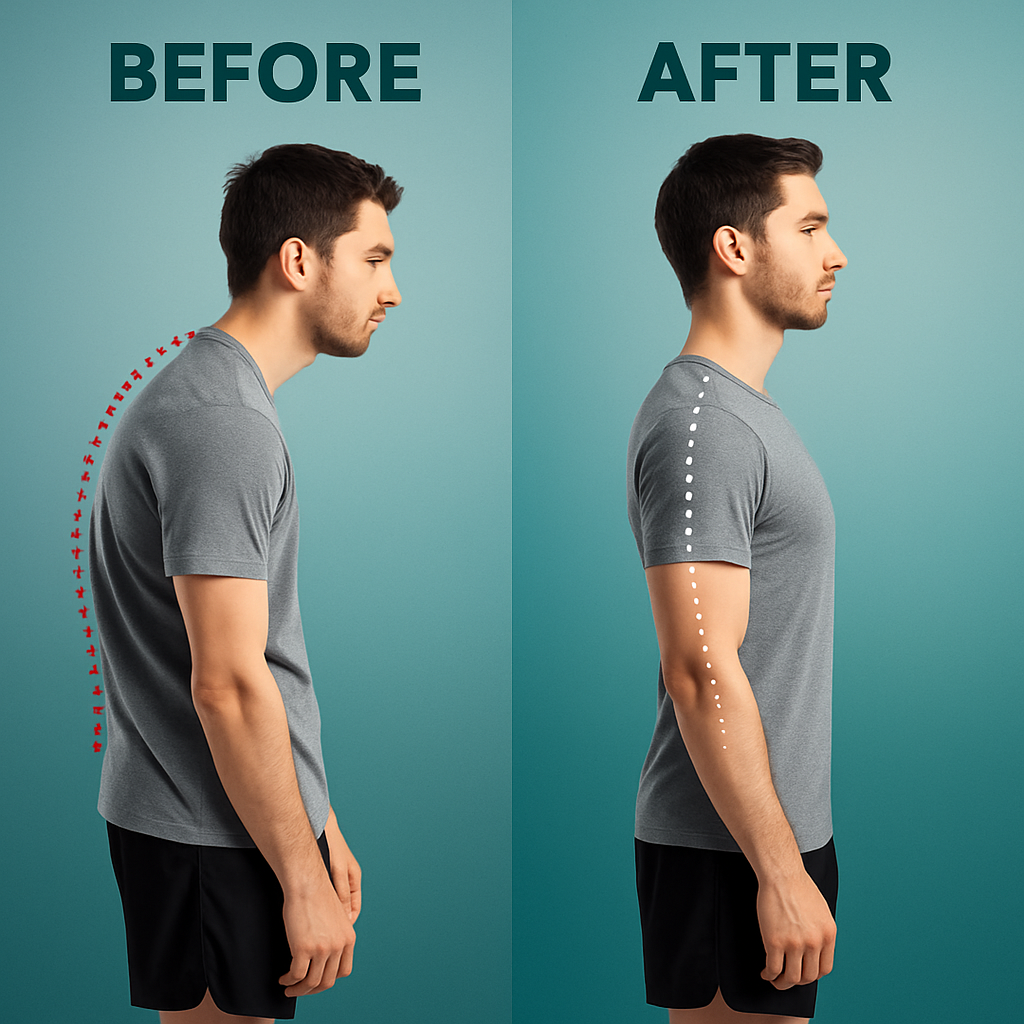 Kleneo™ Unisex Posture Corrector Belt (Back & Shoulder Support)