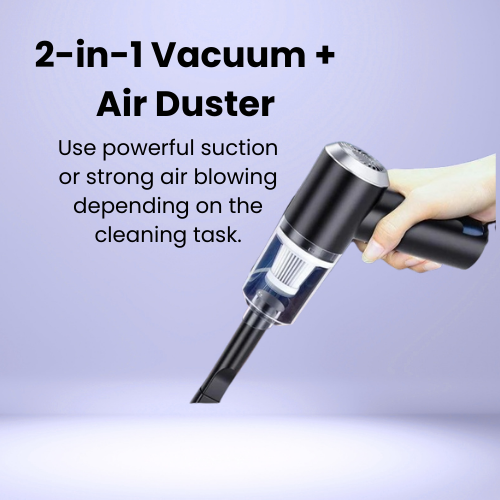Kleneo™ Portable Vacuum Suction Cleaner & Air Duster (Wireless 2-in-1)